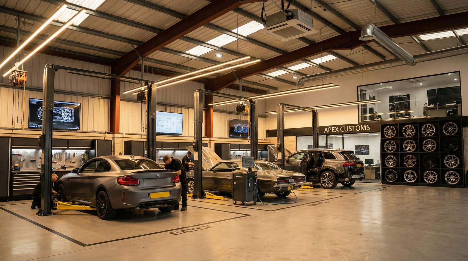 麻豆传媒改装车间